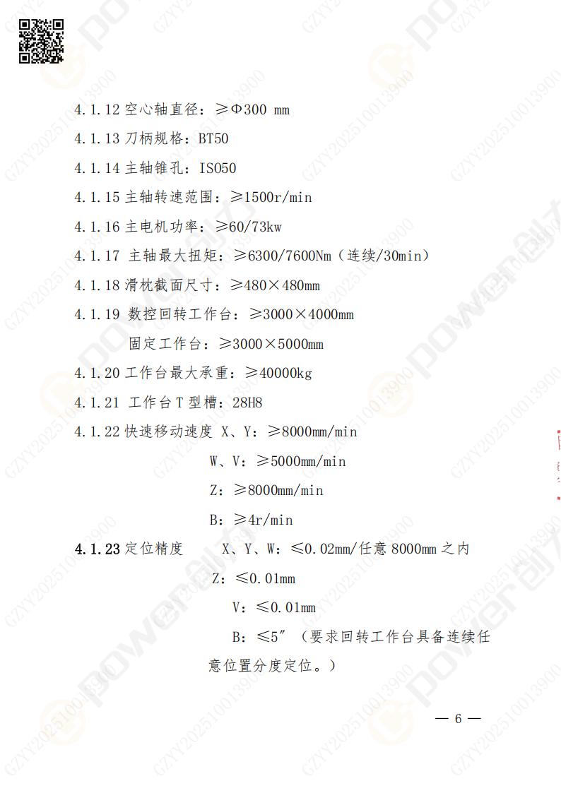 苏州摩斯国际矿山设备有限公司数控铣镗床（进口落地）招标公告(图6)