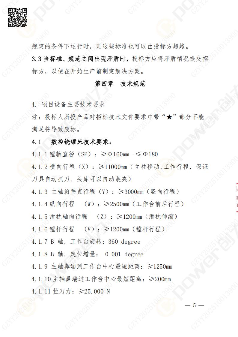 苏州摩斯国际矿山设备有限公司数控铣镗床（进口落地）招标公告(图5)